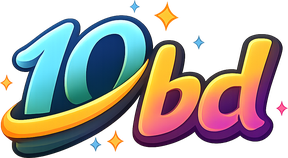 10 bd সবুজ থিম লোগো